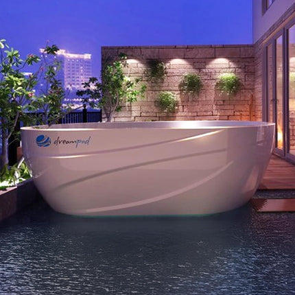 Dreampod Ice Bath With Chiller Premium Fiberglass Floatation Tank [DPIB101WPE]