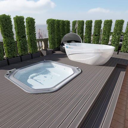 Dreampod Ice Bath With Chiller Premium Fiberglass Floatation Tank [DPIB101WPE]