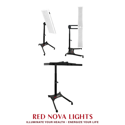 RNL900 & RNL1500 Premium Electric Mobile Stand for Red Light Therapy Panels
