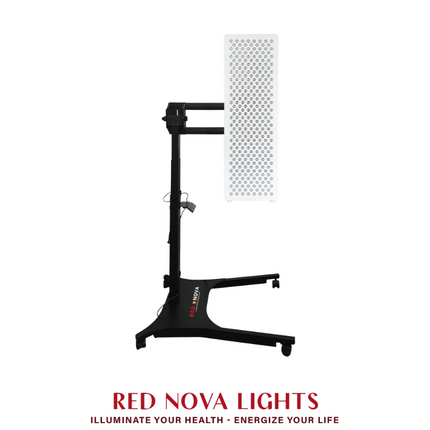 RNL900 & RNL1500 Premium Electric Mobile Stand for Red Light Therapy Panels