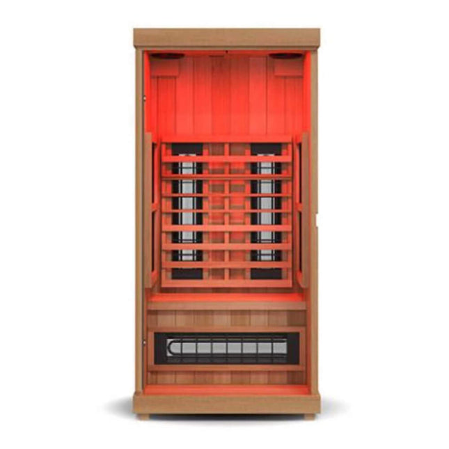 Finnmark FD-1 Full Spectrum 1-Person Home Infrared Sauna With Bluetooth Audio [FD-KN001]