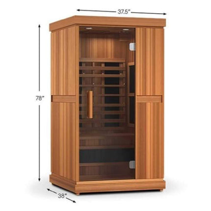 Finnmark FD-1 Full Spectrum 1-Person Home Infrared Sauna With Bluetooth Audio [FD-KN001]