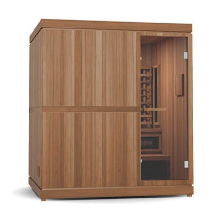 Finnmark FD-5 Trinity XL 4-Person Home Infrared & Steam Sauna Combo [FD-KN005]