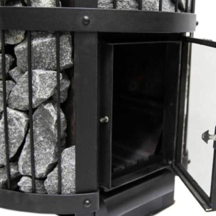 Harvia GreenFlame Legend 240 Wood Sauna Stove With Sauna Stones, 15.9KW [WK200LD] (SAK84935)