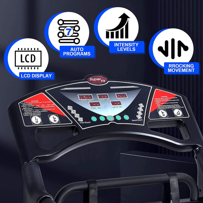 Rovix Heavy-Duty 400LBS Whole Body Vibration Plate Workout Machine
