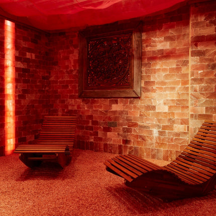 Himalayan Salt Room 4' x  4' Surface Area - 16 Sq feet - 8"x8"x2"