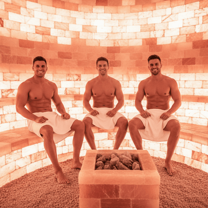 Himalayan Salt Sauna 8' x  4' Surface Area - 35 Sq feet