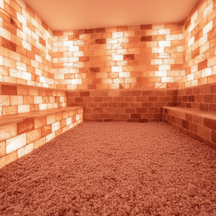 Himalayan Salt Sauna 8' x  4' Surface Area - 35 Sq feet