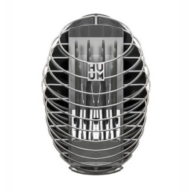 Huum Drop 240V SGS Listed Wall Mount Sauna Heater With UKU Digital Controller & Sauna Stones (SAK43120)