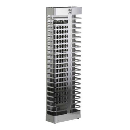 Huum Steel Mini Series 4 Stainless Steel Wall Mount 3.5KW Sauna Heater With Digital Controller & Sauna Stones (SAK91573)