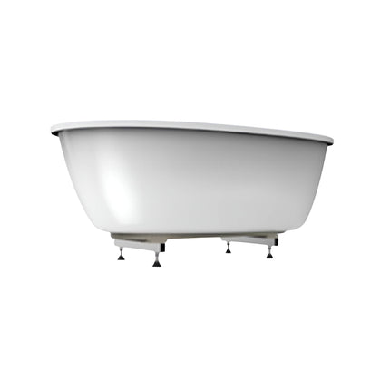 Jacuzzi Arga 67-Inch Classic Swirlpool™ Whirlpool Bathtub [JAGF6735PCL6IPW/M]