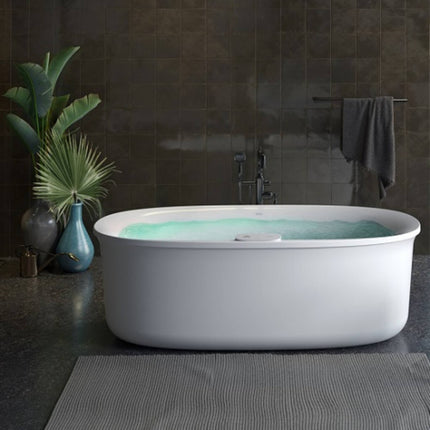 Jacuzzi Arga 69-Inch Freestanding Whirlpool Bathtub [JAGF6934PCL6IPW/M]