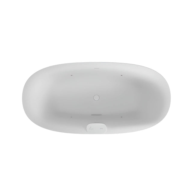 Jacuzzi Arga 69-Inch Freestanding Whirlpool Bathtub [JAGF6934PCL6IPW/M]