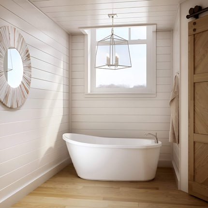 Jacuzzi Arietta 59-Inch Freestanding Soaking Bathtub [JARF5932BUXXXXW/Y]