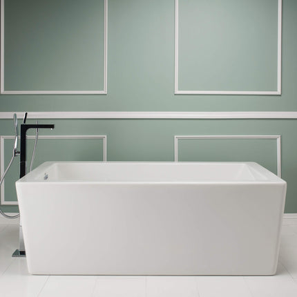 Jacuzzi Bianca 66-Inch Whirlpool Bath [JBIF6636WUR2CPWW/WC]