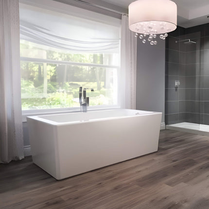 Jacuzzi Bianca 66-Inch Whirlpool Bath [JBIF6636WUR2CPWW/WC]