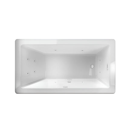 Jacuzzi Bianca 66-Inch Whirlpool Bath [JBIF6636WUR2CPWW/WC]