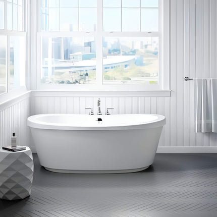 Jacuzzi Bravo 66-Inch Freestanding Air Tub [JBRF6636ACX2XXW/B/Y]