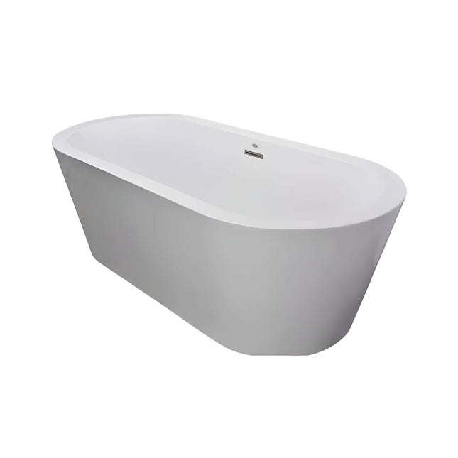 Jacuzzi Celeste 70-Inch Freestanding Ergonomic Soaking Tub [JCEF7032BCXXXXW/G]