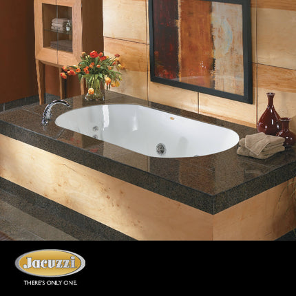 Jacuzzi Duetta 66-Inch Premium Undermount Whirlpool Bathtub [JDUE6636WCR2H]