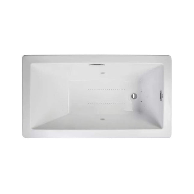 Jacuzzi Elara 66-Inch Rectangle Drop-In Whirlpool Bath [JELL6636WLR2HXWW/YY]