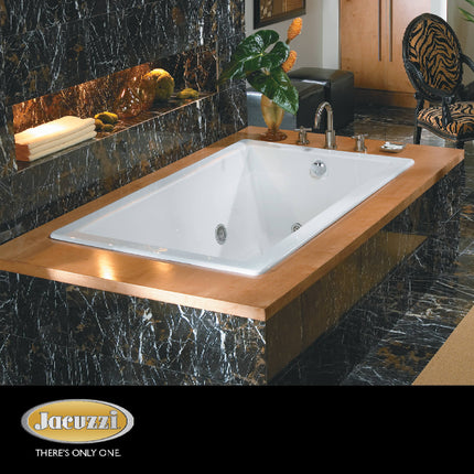 Jacuzzi Elara 60-Inch Drop-In Whirlpool Bath [JELL6036WLR2HXWW/YY]
