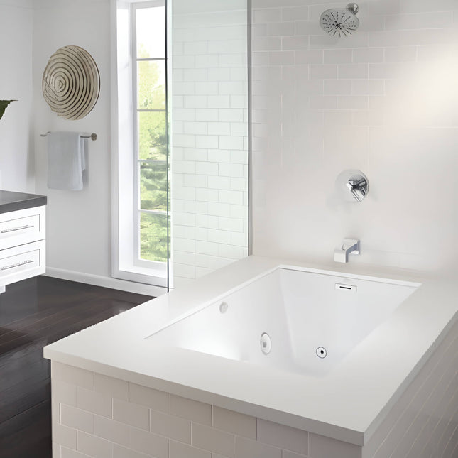 Jacuzzi Elara 72-Inch Drop-In Acrylic Air Tub [JELA7236ALR4CXW/Y]