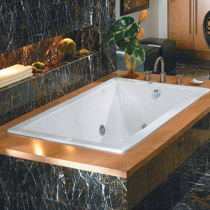 Jacuzzi Elara 72-Inch Drop-In Whirlpool Bathtub With 10 AccuPro Jet [JELA7242WRL2HX]