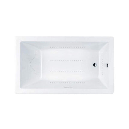 Jacuzzi Elara 72-Inch Drop-In Air Tub With Right Drain [JELA7236ARL4CXW/Y]