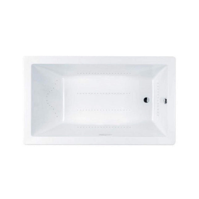 Jacuzzi Elara 72-Inch Drop-In Air Tub With Right Drain [JELA7236ARL4CXW/Y]