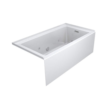 Jacuzzi Linea 60-Inch Rectangle Whirlpool Bathtub [JLNS6030WRL2HXWW/WC]