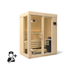 Up To 2 People / No Floor / W/ Installation