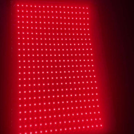 Medium Red Light Pad for Pain Relief & Recovery | 16" x 11" | 1188 LEDs + 12V Car Adapter