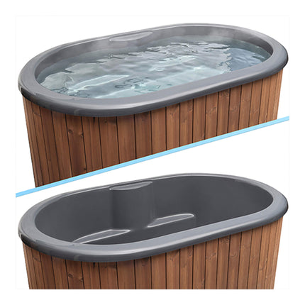 SaunaLife Model S2NC/BC 2-Person Immersion Tub With Combination Water Chiller And Heater [MODEL-S2NC/BC]