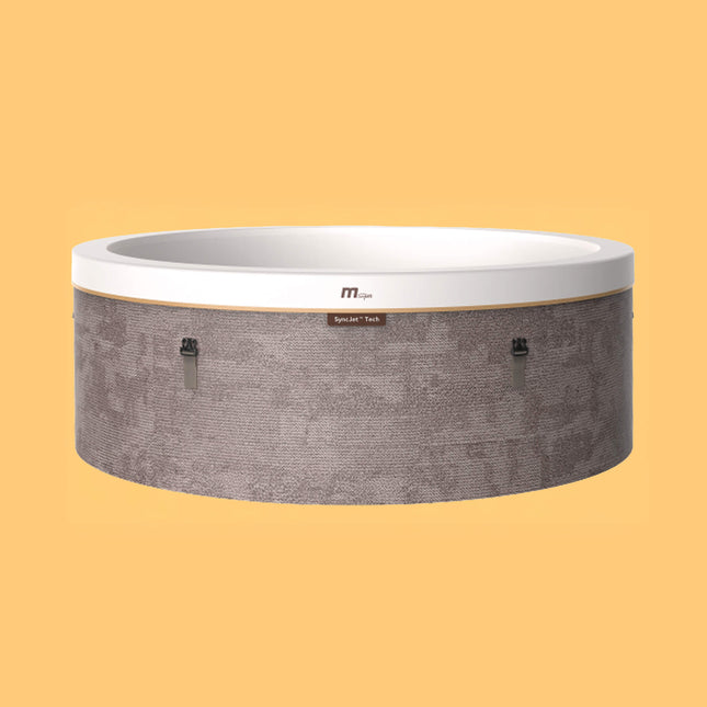 MSpa Cocoon Verto Series Six-Person Inflatable Round Hot Tub With Hydro Massage [F-CO066WE]
