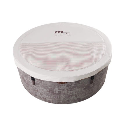 MSpa Cocoon Verto Series Six-Person Inflatable Round Hot Tub With Hydro Massage [F-CO066WE]