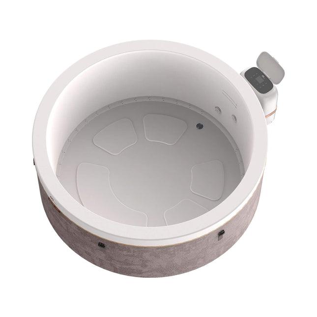 MSpa Cocoon Verto Series Six-Person Inflatable Round Hot Tub With Hydro Massage [F-CO066WE]
