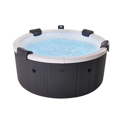 MSpa Denver Frame Series Six-Person Inflatable Round Hot Tub With Hydro Massage [F-DO066W]