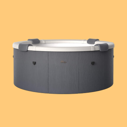 MSpa Denver Frame Series Six-Person Inflatable Round Hot Tub With Hydro Massage [F-DO066W]