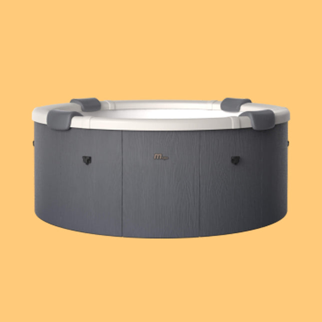 MSpa Denver Frame Series Six-Person Inflatable Round Hot Tub With Hydro Massage [F-DO066W]