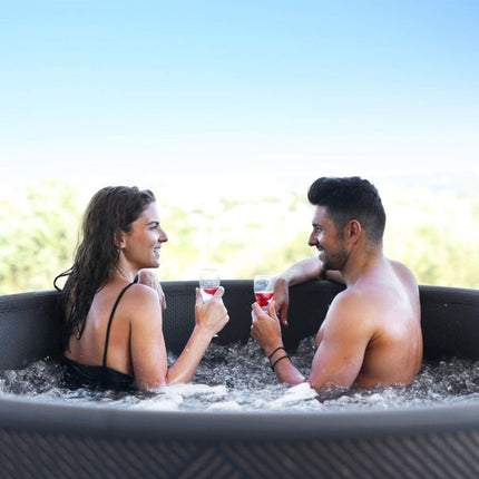 MSpa F-MO063W Mono Frame Series Luxury 6-Person Inflatable Round Hot Tub With WIFI Control