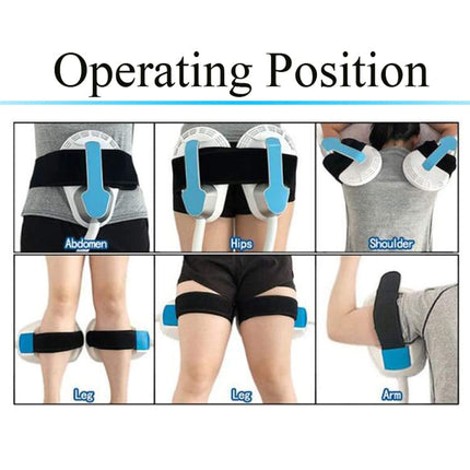 Portable 4-Handle Home Body Shaping Machine For Abdomen, Arms, Thighs, And Buttocks