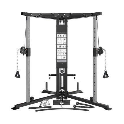 Rovix Premium Home Cable Crossover Full Body Workout Fly Machine, 350LBS
