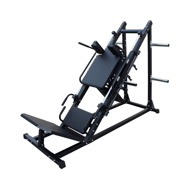 Rovix Professional Adjustable Leg Press Hack Squat Machine For Home Gyms
