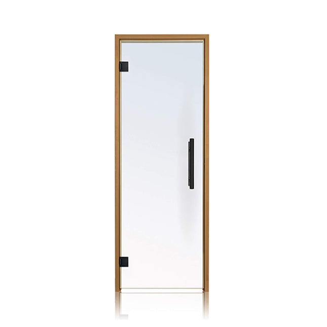 Prosaunas 24X81 Thermo-Aspen Prehung Clear Glass Sauna Door