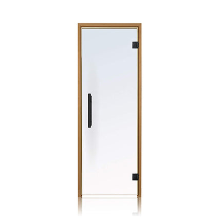 Prosaunas 24X81 Thermo-Aspen Prehung Clear Glass Sauna Door