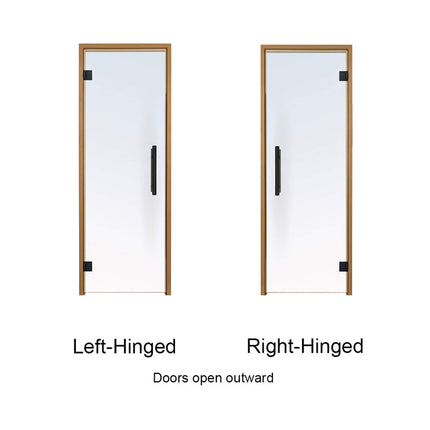 Prosaunas 36X81 Thermo-Aspen Prehung Tinted Glass Sauna Door