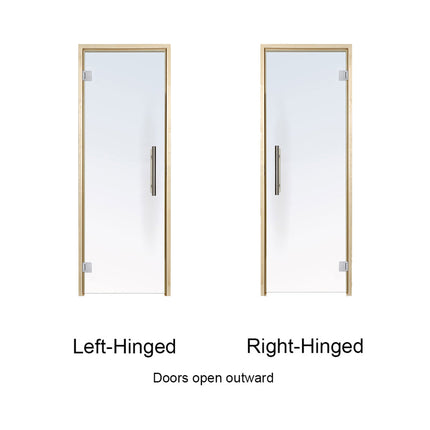 Prosaunas 36X81 Aspen Prehung ADA Tinted Glass Sauna Door