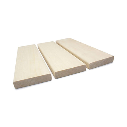 Prosaunas Aspen 1X4 S4SEE SHP Sauna Bench Wood With Smooth 4 Sides Eased Edges [Untreated]