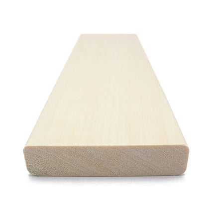 Prosaunas Aspen 1X4 S4SEE SHP Sauna Bench Wood With Smooth 4 Sides Eased Edges [Untreated]